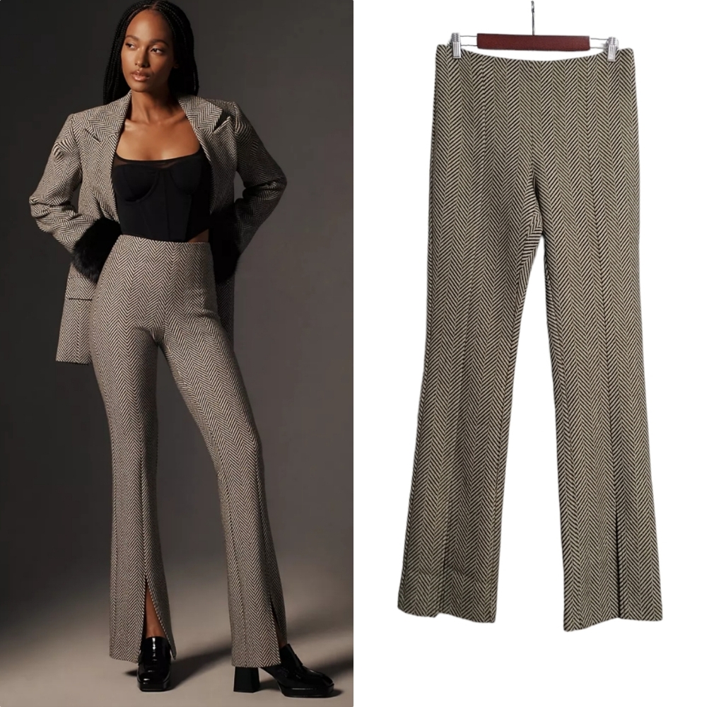 Le Superbe Modern Love Keith Herringbone Pants